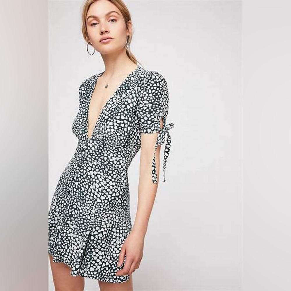 RUE STIIC LAGUNA HEART MINI DRESS